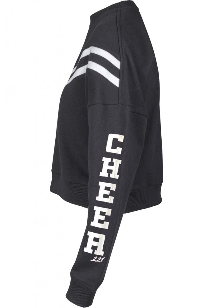 Urban Classics Pullover cheer schwarz von der Seite